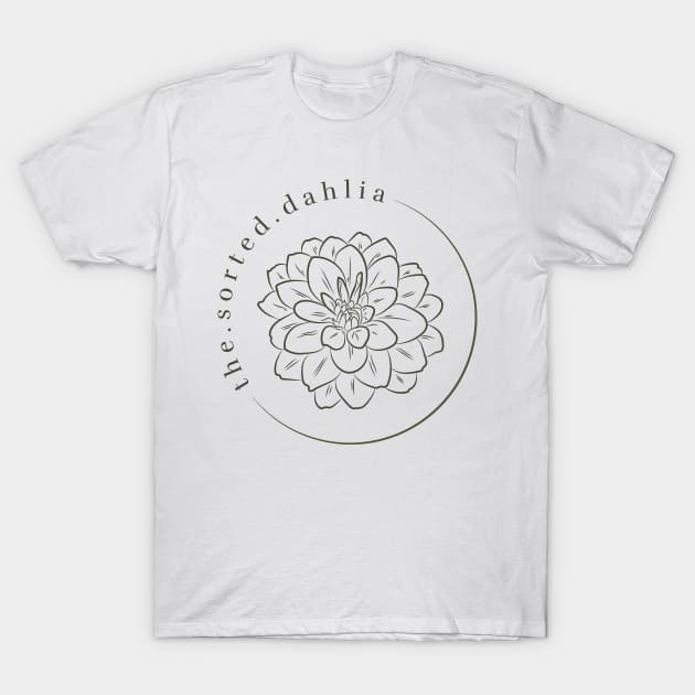 Dahlia flower T-Shirt by chuseco3